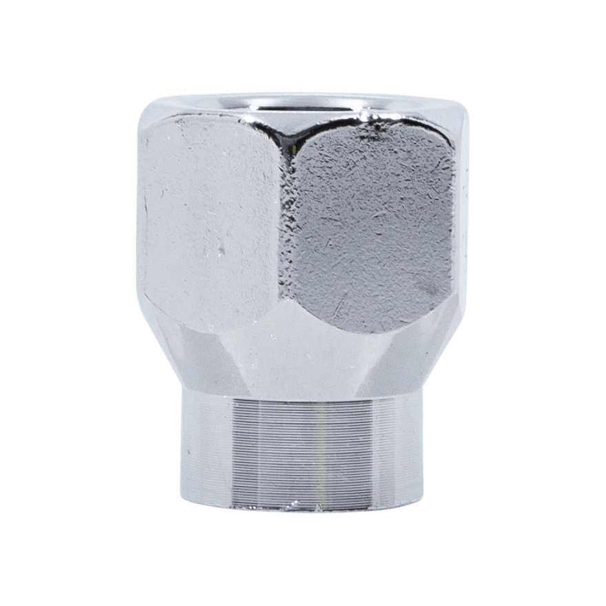 E-T Open End Lug Nut 13/16" Hex 14mm x 1.50 Zinc Bulk