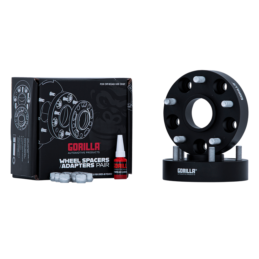 Wheel Spacer 5X5 / 1.50 In (Pair) for Jeep Wrangler