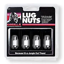 Acorn Bulge 13/16" Hex 12mm x 1.50 Chrome Pack of 4 Lug Nuts image 1