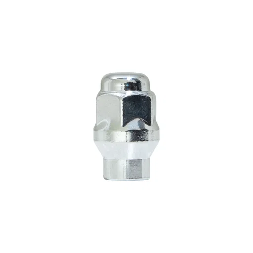 E-T Bulge Lug Nut 3/4" Hex 1/2"-20 Chrome Bulk