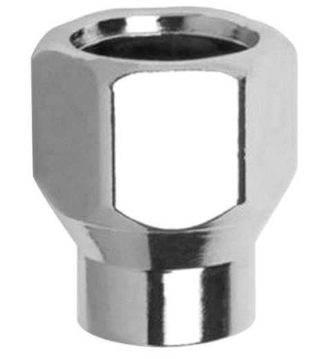 E-T Open End Lug Nut 13/16" Hex 1/2"-20 Zinc Bulk