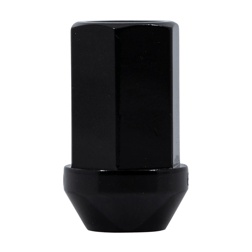 Aluminum Closed End Lug Nut 12mm x 1.50 3/4" Hex Anodized Black Bulk