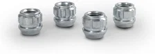 Original Gorilla Lock Set Acorn Open End 13/16" Hex 12mm x 1.75 Zinc Set of 4 image 2