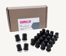6 LUG FACT BULGE 22 HEX 14-1.50 SSBLK-24QTY image 1