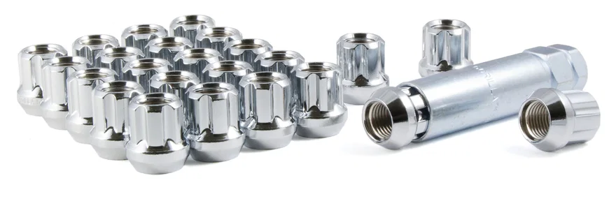 Small Diam Spline Duplex Open End Lugs 13/16" & 7/8" Key 14mmx2 Zinc Set of 24
