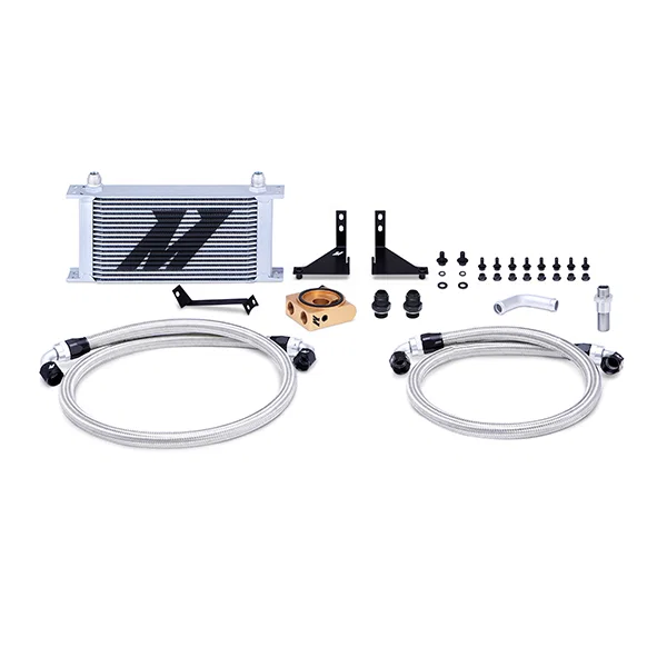 Oil Cooler Kit, Silver, Thermostatic, fits Ford Fiesta ST 2014-2019