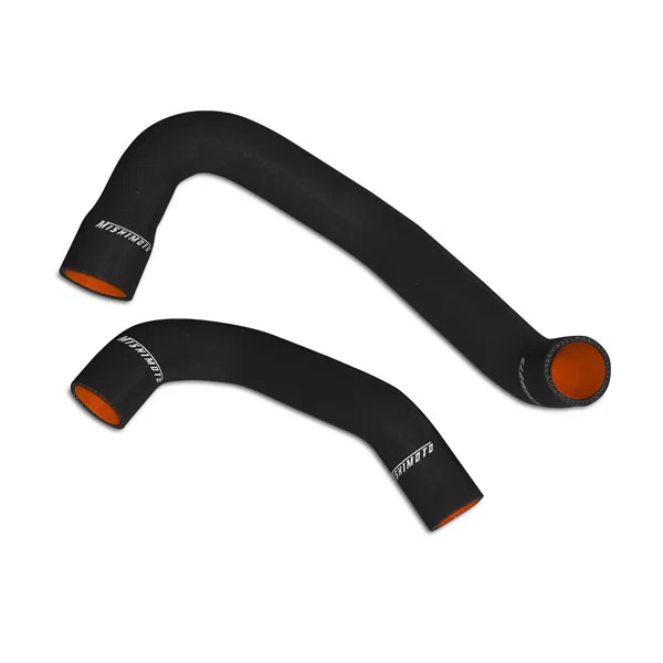 Silicone Hose Kit, Black, fits Jeep Wrangler 6 Cyl 1997-2006