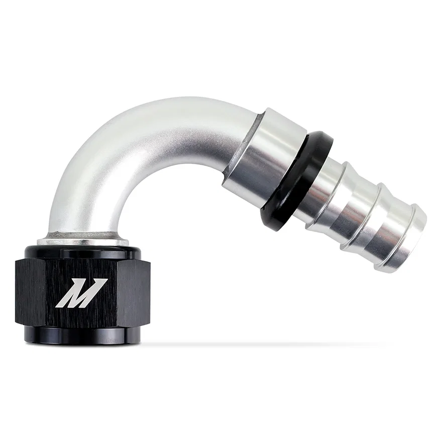 Push-Lock Fitting, -12AN, 120-Degree