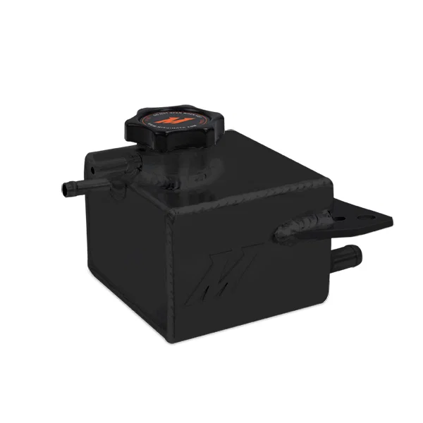 Aluminum Coolant Expansion Tank, Black, fits Subaru WRX 02-07 / STI 2004-2016