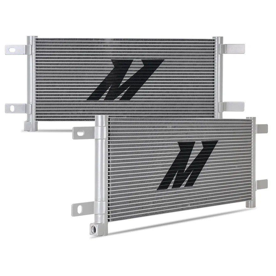 Transmission Cooler, Silver, fits Ram 6.7l Cummins 2013-2014