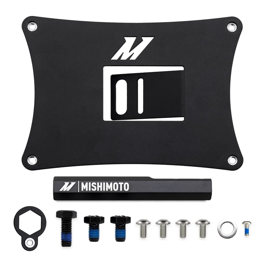 Front Left License Plate Relocation Kit, fits Civic 2017-2021