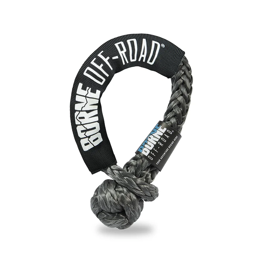 Borne Off-Road BNSS-12-GR Soft Shackle, Gray, 1/2 in