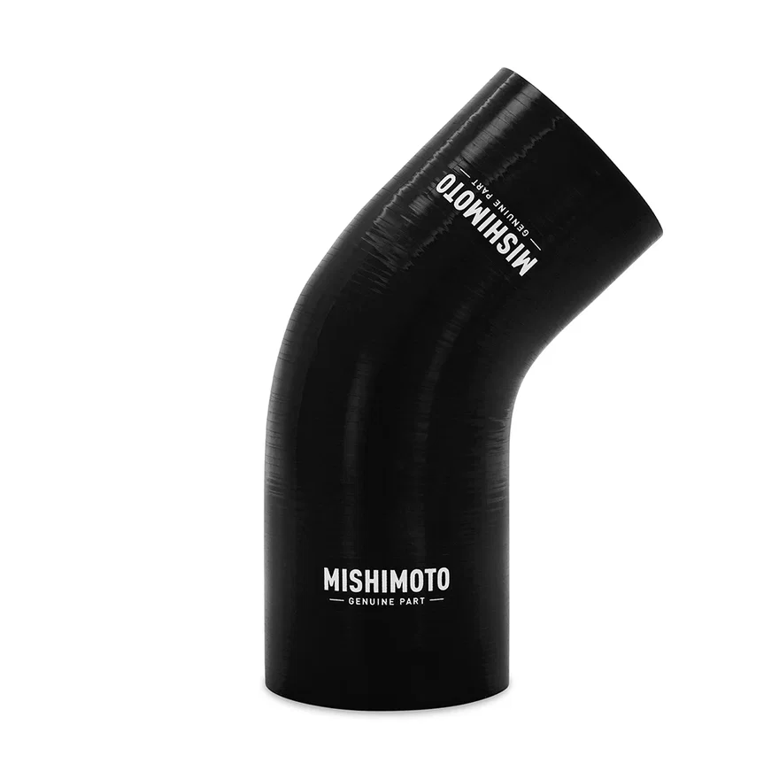 45-Degree Transition Coupler, Black, Silicone, 2.75in to 3.00in