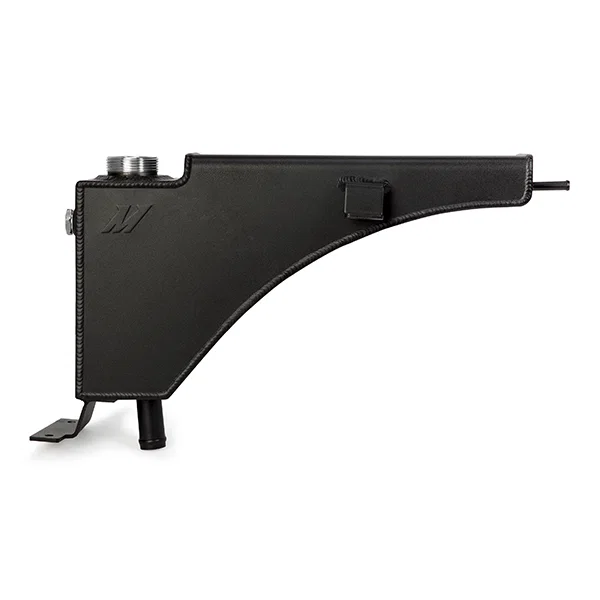 Aluminum Degas Tank, Black, fits Ford 7.3L Powerstroke 1999-2003