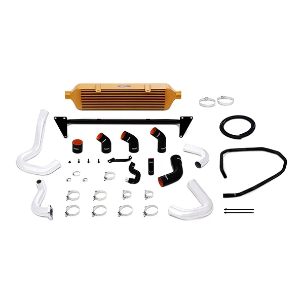 Front Mount Intercooler Kit, Gold, fits Subaru WRX 2015-2021