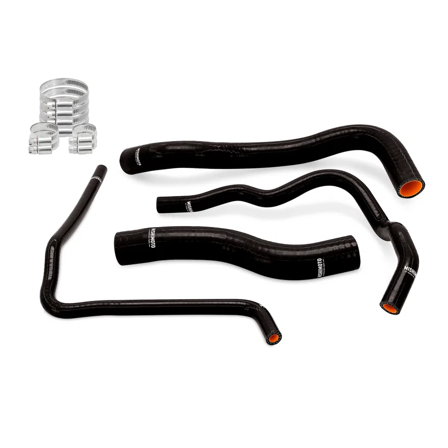Silicone Radiator Hose Kit, Black, fits Honda Civic Type R 2023+