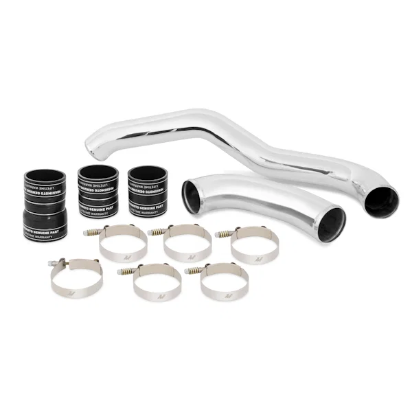 Intercooler Pipe Kit, Black, Hot-side, fits Ford 6.4L Powerstroke 2008-2010