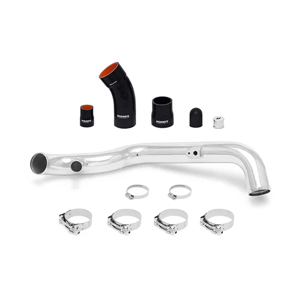 Intercooler Pipe Kit, Polished, Cold-side, fits Ford Fiesta ST 2014-2019