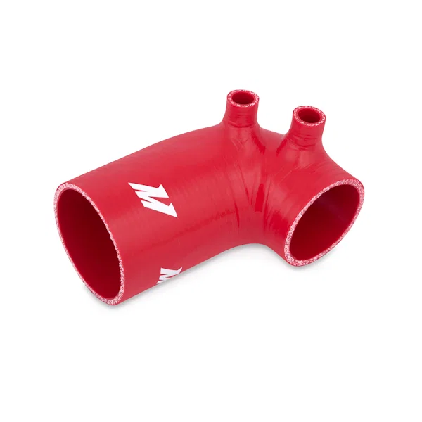 Silicone Intake Boot, Red, fits BMW E36 325/328/M3 w/ 3.5" HFM, w/o ASC 92-99