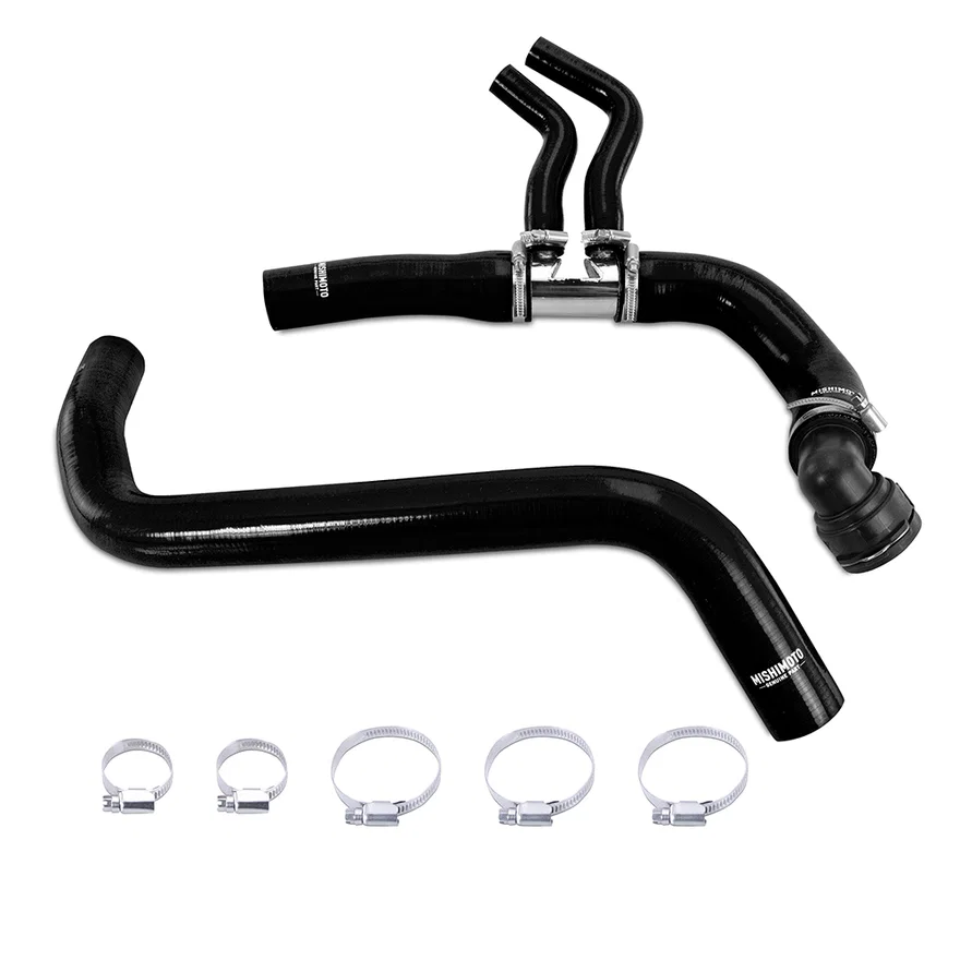 Silicone Radiator Hose Kit, Black, fits Ford F-150 3.5L EcoBoost 2011-2014