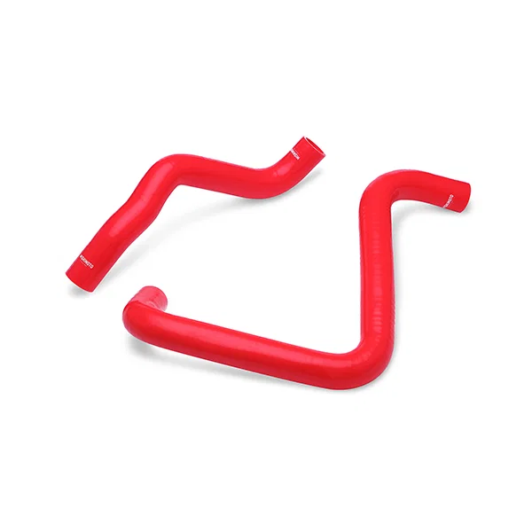 Silicone Radiator Hose Kit, Red, fits Toyota Corolla 1.6L SOHC 1984-1988