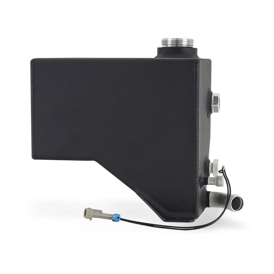 Aluminum Degas Tank, Black, fits Chevy/GMC 6.6L Duramax LB7/LLY/LBZ 2001-2007