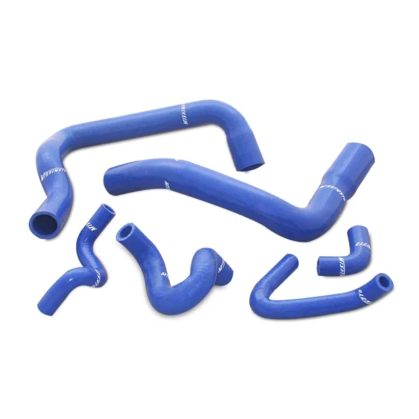 Silicone Radiator Hose Kit, Blue, fits Ford Mustang GT/Cobra 1986-1993