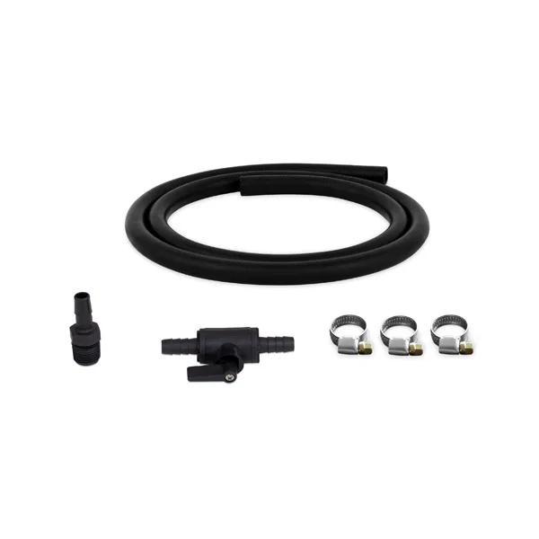 Compact Baffled Oil Catch Can Petcock Drain Kit