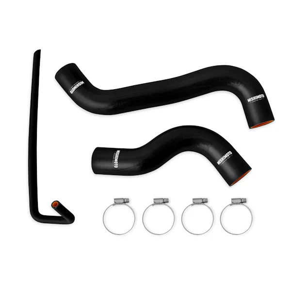 Silicone Radiator Hose Kit, Black, fits Subaru WRX 2015-2021