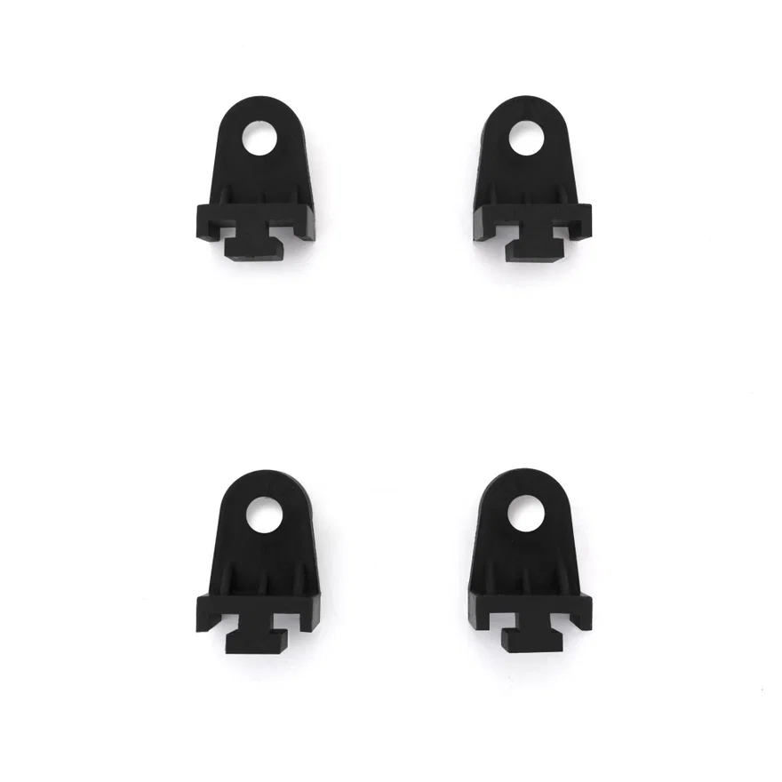MMFAN-CLIPBK Fan Clips, Black, Plastic