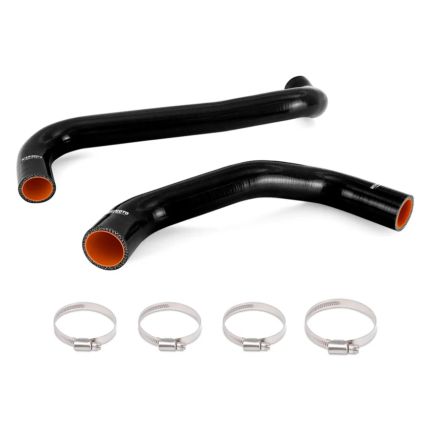 Silicone Radiator Hose Kit, Black, fits Pontiac G8 GT 6.0L 2008-2009