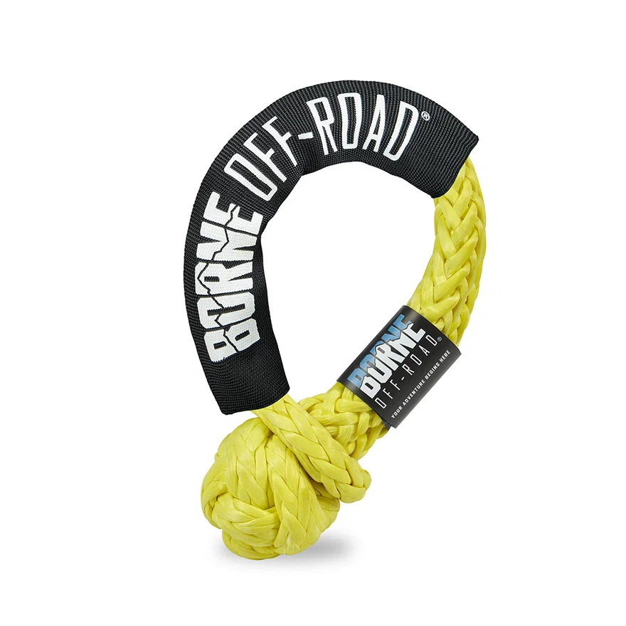 Borne Off-Road BNSS-12-YW Soft Shackle, Yellow, 1/2 in