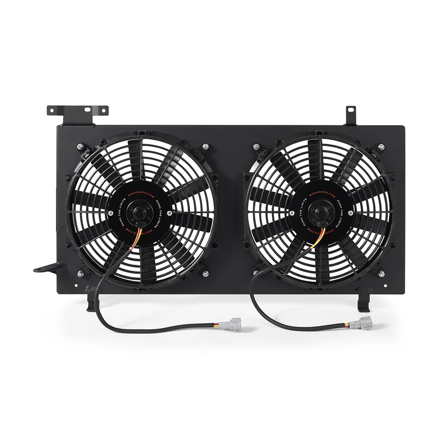 Performance Aluminum Fan Shroud Kit, Black, fits Subaru Impreza WRX/STI 2008-15