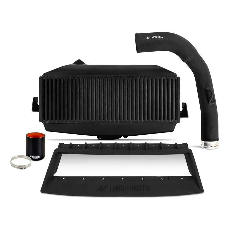 Top-Mount Intercooler Kit, Black Pipe, fits Subaru WRX 2022+