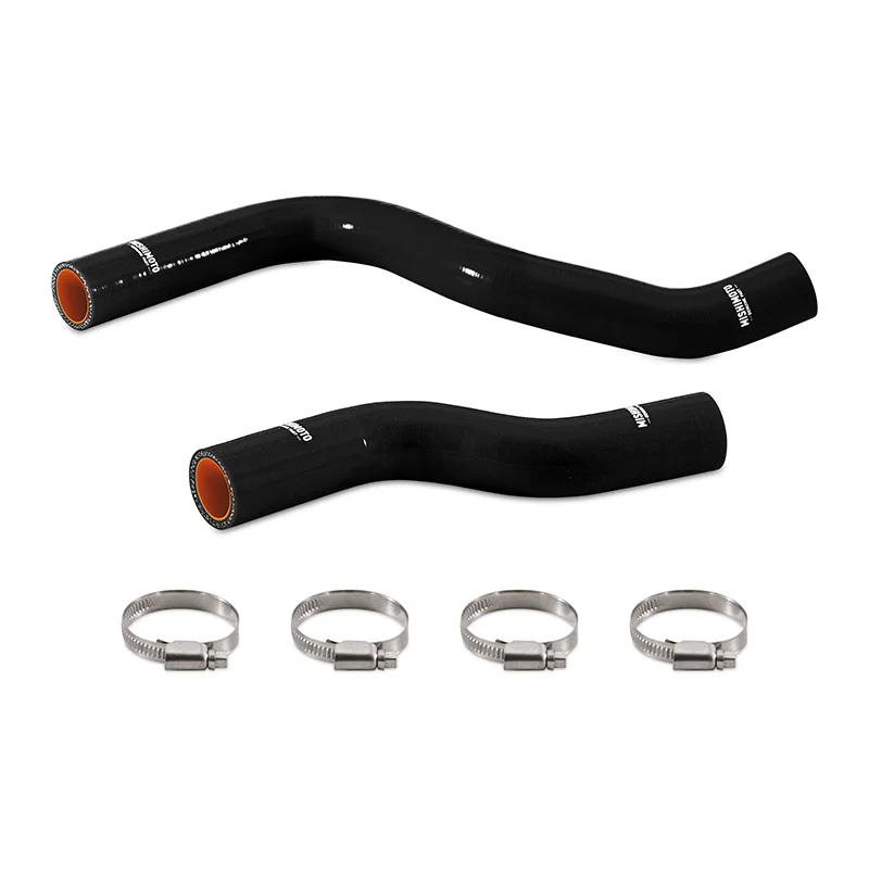Silicone Radiator Hose Kit, Black, fits Honda Civic Type R 2017-2021