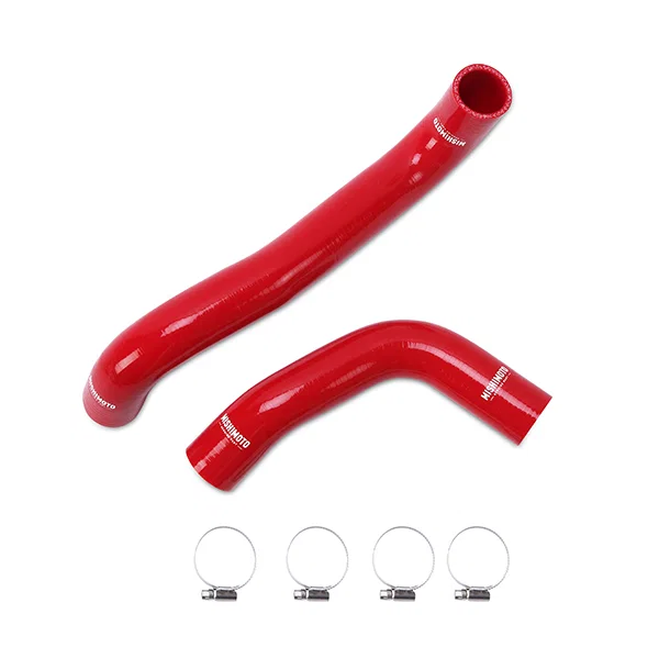 Silicone Radiator Hose Kit, Red, fits Subaru WRX 2008-2014 / STI 2008-2021