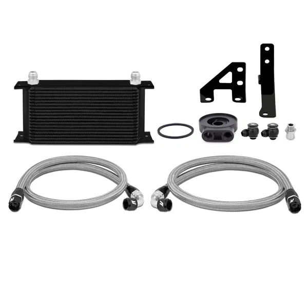 Oil Cooler Kit, Black, fits Subaru WRX 2015-2021