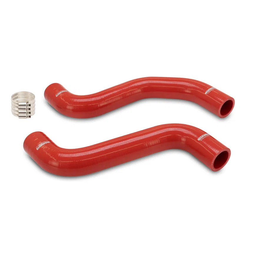 Silicone Coolant Hose Kit, Red, fits Toyota Tacoma V6 3.4L, Automatic 1995-2004