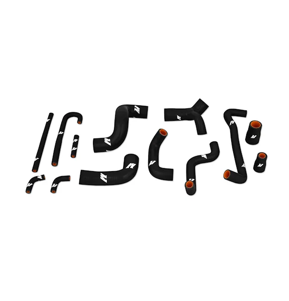 Silicone Hose Kit, Black, fits BMW E30 M3 1988-1991