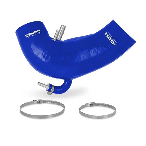 Silicone Induction Hose, Blue, fits Ford Mustang GT 2015-2017