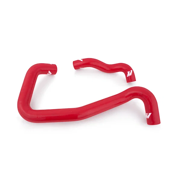 Silicone Radiator Hose Kit, Red, fits Ford 6.0L Powerstroke Mono Beam 2005-2007