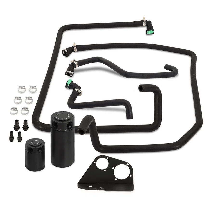 Baffled Oil Catch Can System, fits Ford F-150 3.5L EcoBoost 2021.5+