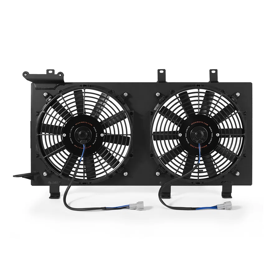 Performance Aluminum Fan Shroud Kit, Black, fits Subaru Impreza WRX/STI 2001-07