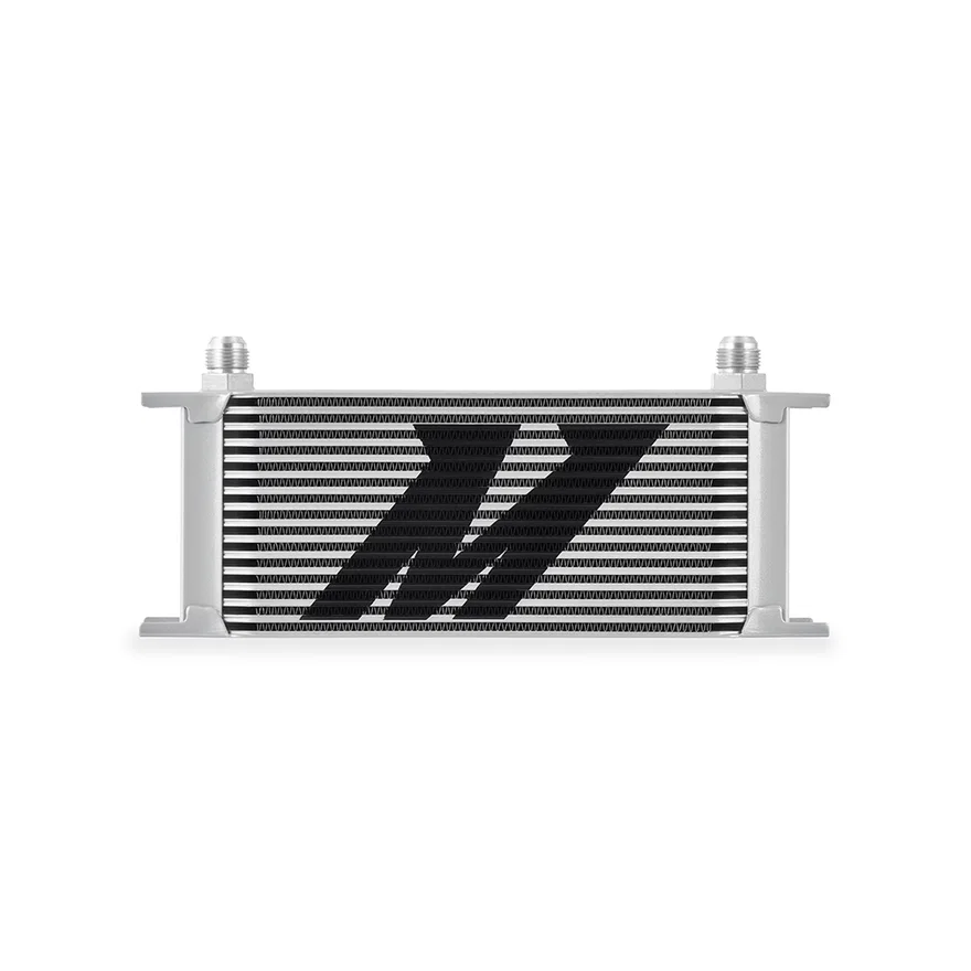 Universal Oil Cooler, 16-Row, Silver