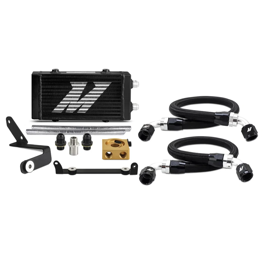 Oil Cooler Kit, Black, Thermostatic, fits Toyota GR Corolla 2023+