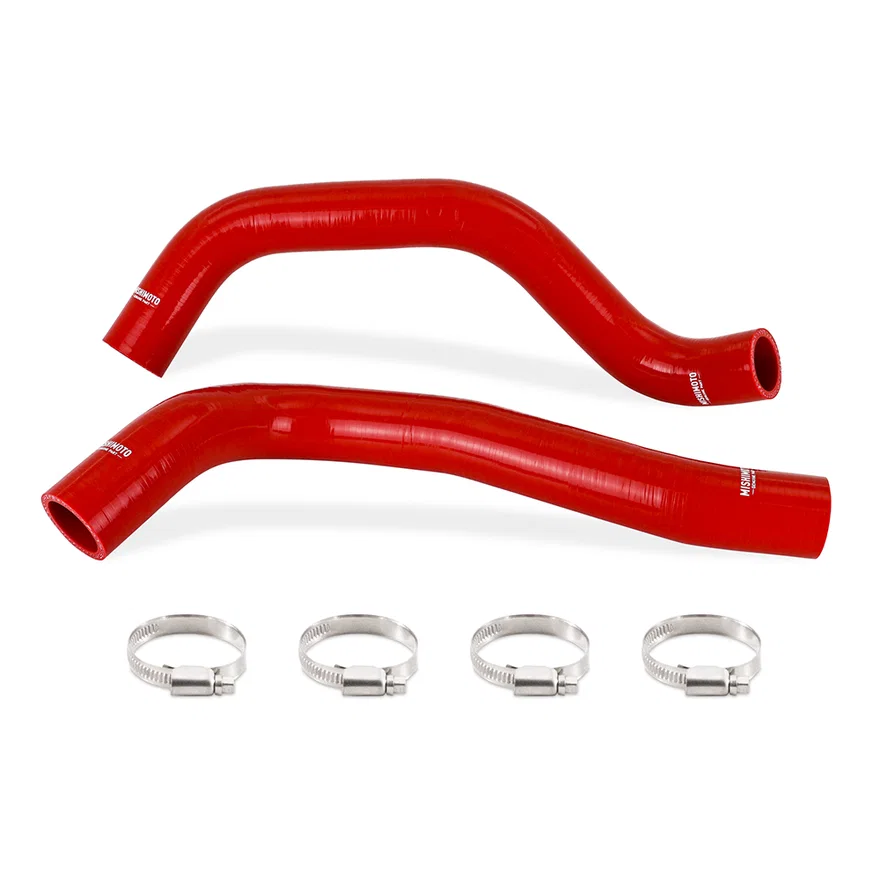 Silicone Radiator Hose Kit, Red, fits Toyota Tacoma 3.5L 2016-2023