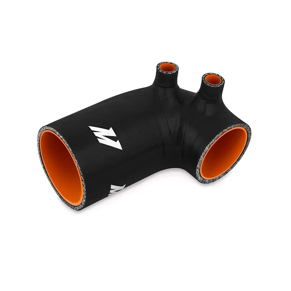 Silicone Intake Boot, Black, fits BMW E36 325/328/M3 w/ 3.5" HFM, w/o ASC 92-99