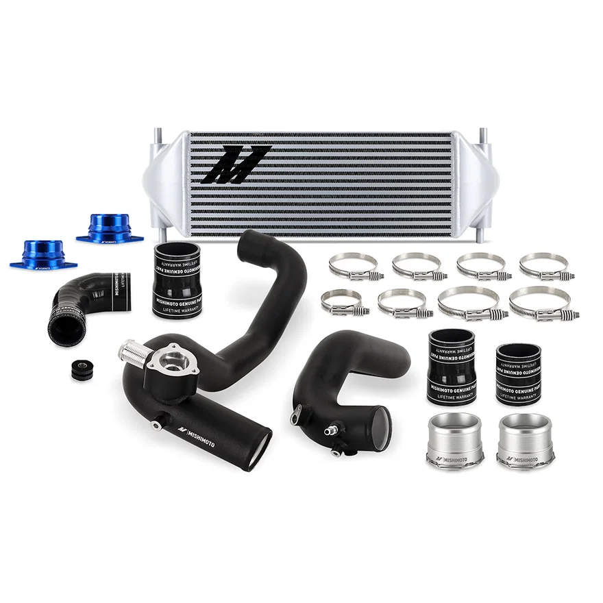 Intercooler Kit, Silver/Black, fits Ford Bronco 2.3L 2021+