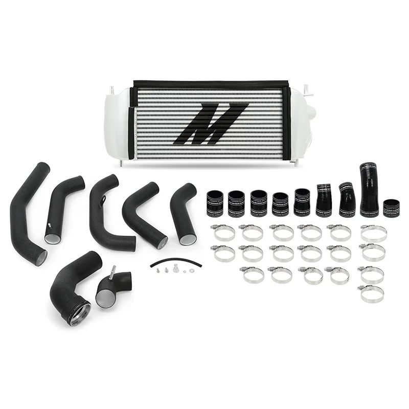 Intercooler Kit, Silver/Black, fits Ford F-150 3.5L EcoBoost 2015-2016