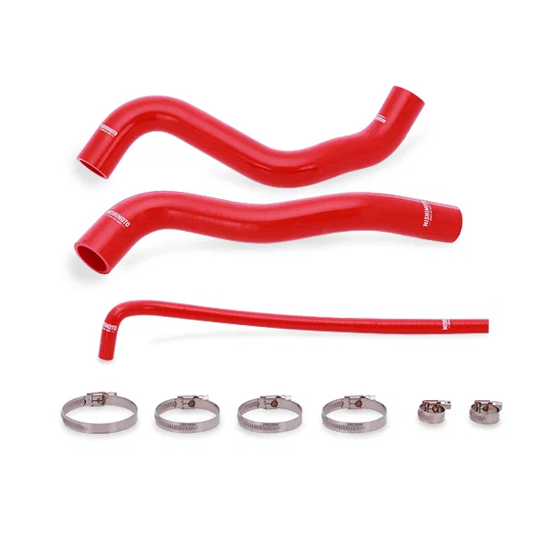 Silicone Coolant Hose Kit, Red, fits Chevy Camaro SS 2012-2015
